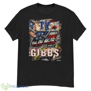 Ty Gibbs Joe Gibbs Racing Team Collection Patriotic Shirt - G500 Men’s Classic T-Shirt