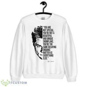 Tyler Durden Quotes Fight Club Brad PiShirt - Unisex Heavy Blend Crewneck Sweatshirt