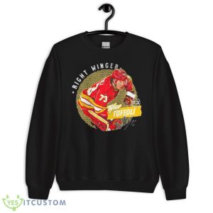 Tyler Toffoli Calgary Dots Hockey Shirt - Unisex Crewneck Sweatshirt