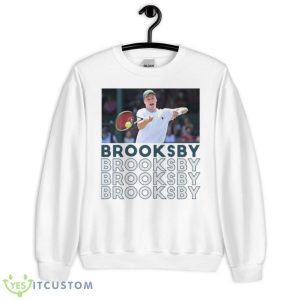 Typo Design Tennis Player Jenson Brooksby Shirt - Unisex Heavy Blend Crewneck Sweatshirt