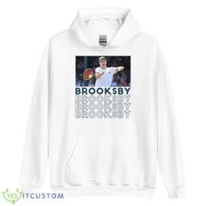 Typo Design Tennis Player Jenson Brooksby Shirt 7 Typo Design Tennis Player Jenson Brooksby Shirt - Unisex Heavy Blend Hooded Sweatshirt