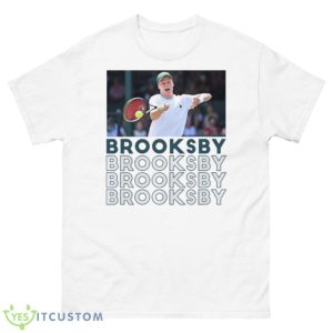 Typo Design Tennis Player Jenson Brooksby Shirt - 500 Men’s Classic Tee Gildan