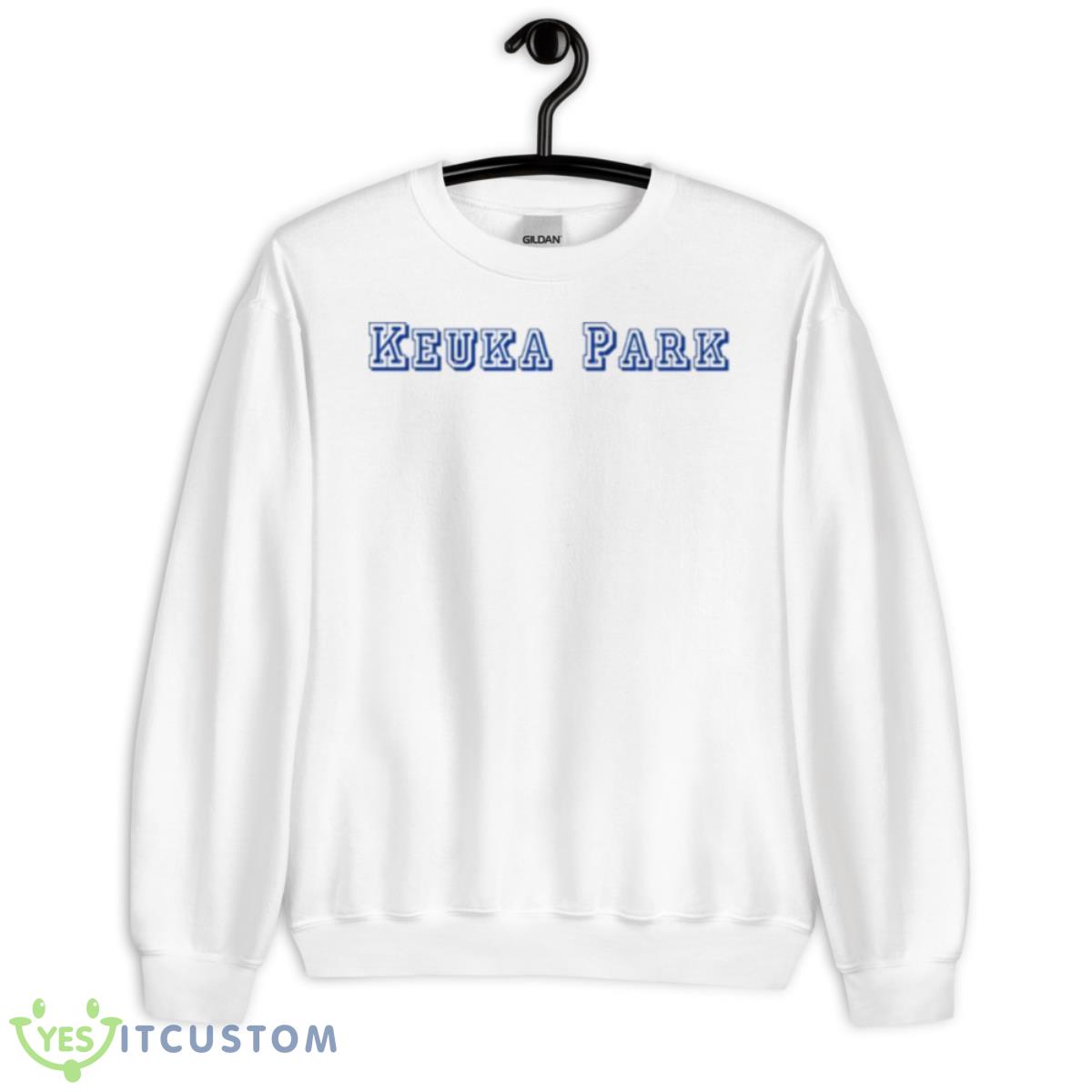 Typographic Design Keuka Park Shirt 11 Typographic Design Keuka Park Shirt - Unisex Heavy Blend Crewneck Sweatshirt