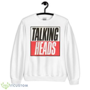Typographic Logo Of The Talking Heads Shirt - Unisex Heavy Blend Crewneck Sweatshirt