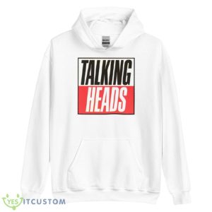 Typographic Logo Of The Talking Heads Shirt 7 Typographic Logo Of The Talking Heads Shirt - Unisex Heavy Blend Hooded Sweatshirt