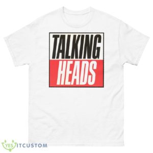 Typographic Logo Of The Talking Heads Shirt - 500 Men’s Classic Tee Gildan
