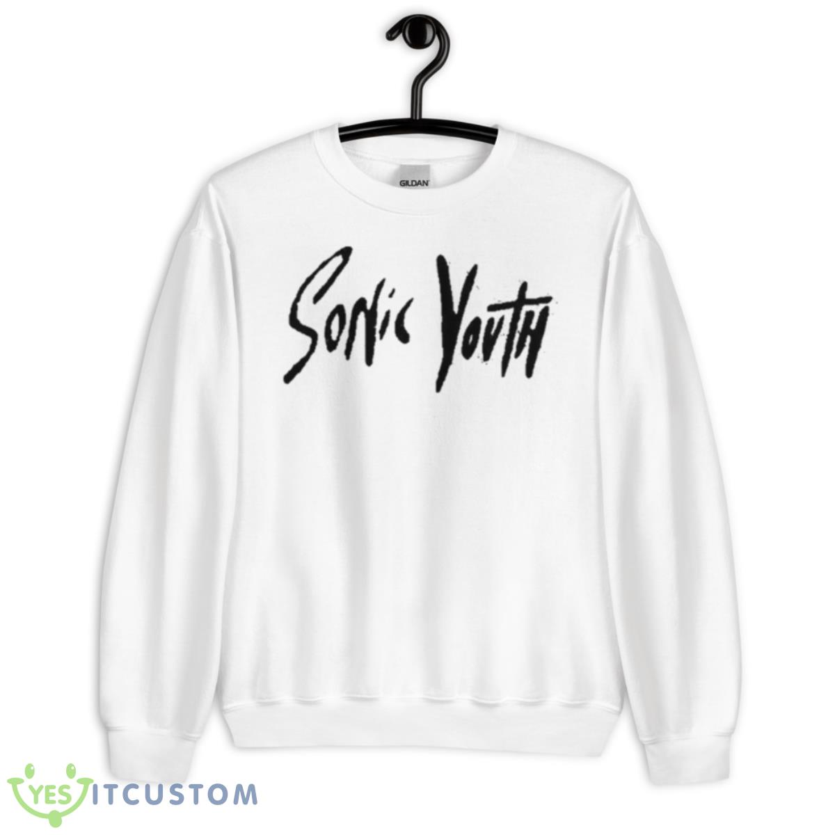 Typographic Logo Sonic Youth Shirt 2 Typographic Logo Sonic Youth Shirt - Unisex Heavy Blend Crewneck Sweatshirt