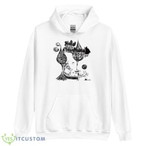 Ugly Casanova Black And White Shirt - Unisex Heavy Blend Hooded Sweatshirt