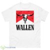Wallen Western Bull Skull Country Shirt - 500 Men’s Classic Tee Gildan