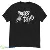 White Text Punks Not Dead Rock The Exploited Shirt - G500 Men’s Classic T-Shirt
