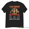102 Years 1920 2023 The Three Stooges Signature Thank You For The Memories Shirt - G500 Men’s Classic T-Shirt