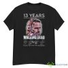 13 Years 2010 2023 The Walking Dead Thank You For The Memories Signatures Shirt - G500 Men’s Classic T-Shirt