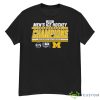 2023 Big Ten Men’s Ice Hockey Conference Tournament Champions Michigan Wolverines Shirt - G500 Men’s Classic T-Shirt