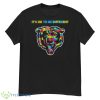 2023 Chicago Bears Autism It’s Ok To Be Different Shirt - G500 Men’s Classic T-Shirt