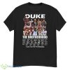 2023 Duke Blue Devils The Brotherhood Thank You For The Memories Signatures Shirt - G500 Men’s Classic T-Shirt