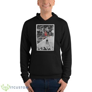 2023 Nba Mac Mcclung Philadelphia 76ers Dunk Contest Shirt 9 2023 Nba Mac Mcclung Philadelphia 76ers Dunk Contest Shirt - Unisex Fleece Pullover Hoodie