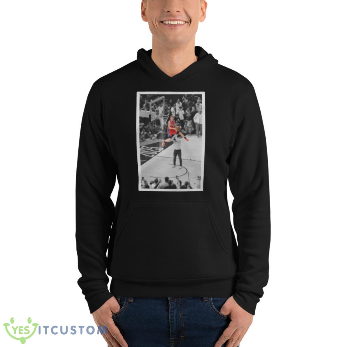 2023 Nba Mac Mcclung Philadelphia 76ers Dunk Contest Shirt 4 2023 Nba Mac Mcclung Philadelphia 76ers Dunk Contest Shirt - Unisex Fleece Pullover Hoodie