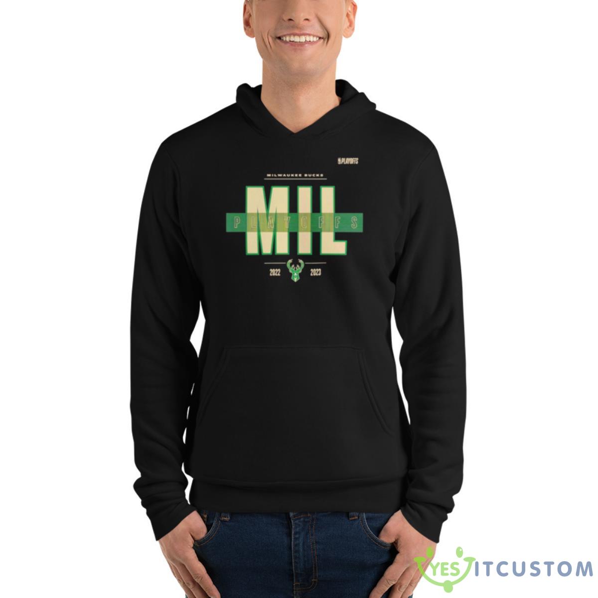 2023 NBA Playoffs Milwaukee Bucks Shirt 13 2023 NBA Playoffs Milwaukee Bucks Shirt - Unisex Fleece Pullover Hoodie