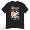 2023 Virginia Cavaliers Men’s Basketball In My Veins Jesus In My HearShirt - G500 Men’s Classic T-Shirt