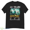 22 Years 2001 – 2023 Harry Potter And The Cursed Child Thank You For The Memories Signatures Shirt - G500 Men’s Classic T-Shirt