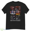 50 Years Of 1973 – 2023 Kiss Band Thank You For The Memories Signatures Shirt - G500 Men’s Classic T-Shirt
