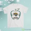 Apple Heartbeat Teacher Symbol Jacksonville Jaguars Shirt Product Photo 1