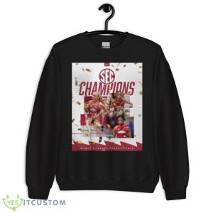 Arkansas Women’s Indoor Track & Field 2023 SEC Champions Shirt - Unisex Crewneck Sweatshirt