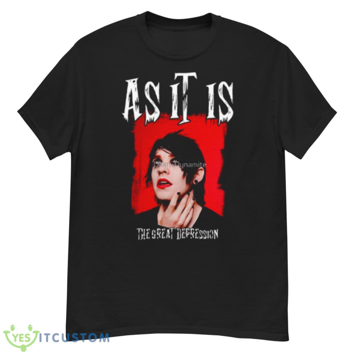As It Is The Great Depression Marilyn Manson Shirt 12 As It Is The Great Depression Marilyn Manson Shirt - G500 Men’s Classic T-Shirt