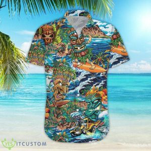 Awesome Tropical Surfing Tiki Hawaii Shirt Hawaii Gift Ideas 10 Awesome Tropical Surfing Tiki Hawaii Shirt Hawaii Gift Ideas Product Photo 4