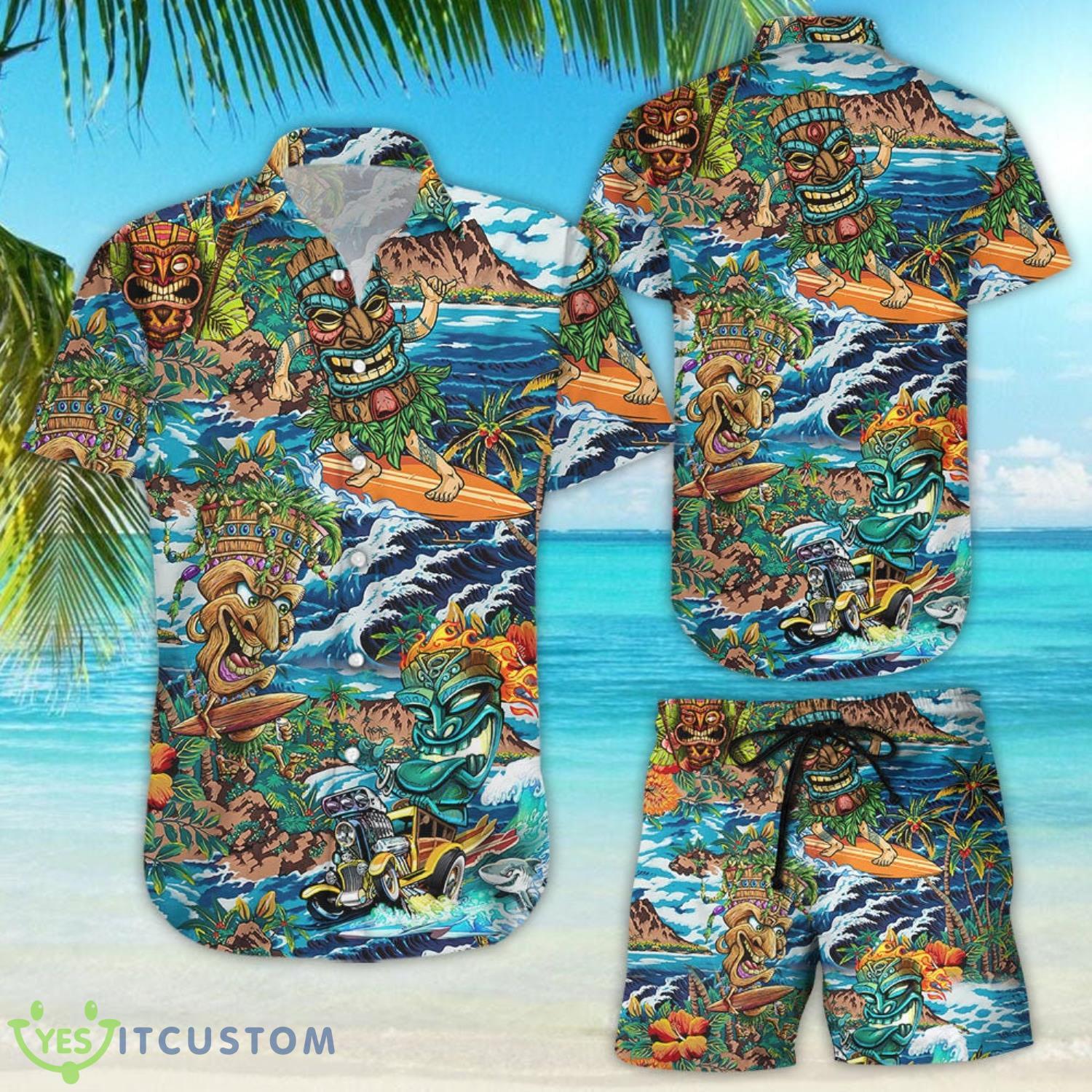 Awesome Tropical Surfing Tiki Hawaii Shirt Hawaii Gift Ideas 14 Awesome Tropical Surfing Tiki Hawaii Shirt Hawaii Gift Ideas Product Photo 1