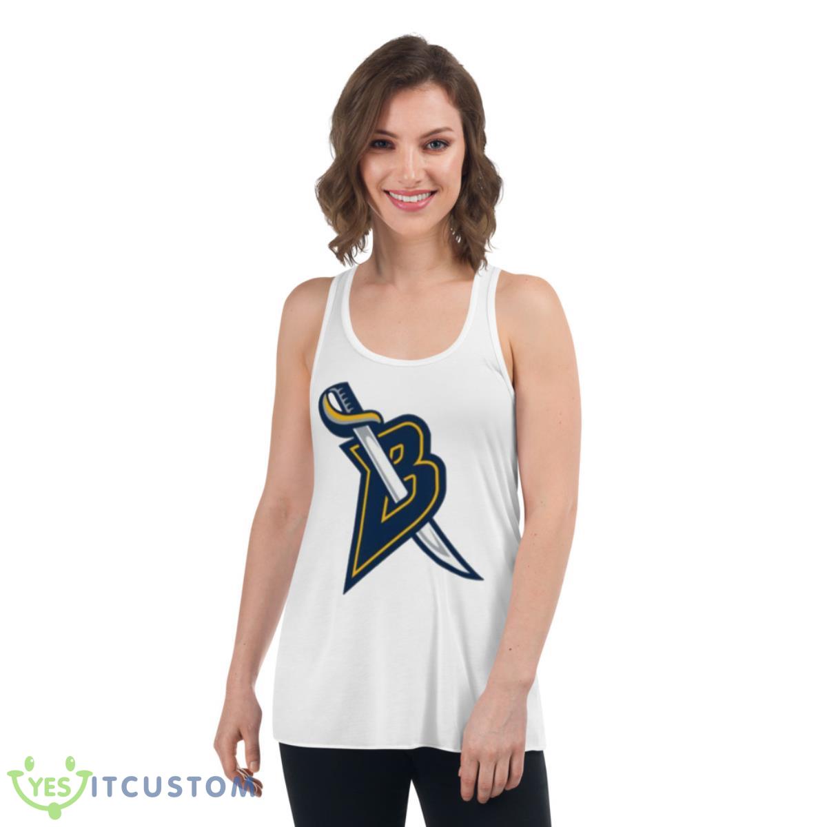 B And Sword Buffalo Sabres Shirt 4 B And Sword Buffalo Sabres Shirt - Women's Flowy Racerback Tank