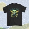 Baby Yoda Loves The New York Jets Star Wars Nfl Men Women Shirt Product Photo 1