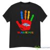 Baltimore Ravens Hand Autism 2023 NFL Shirt - G500 Men’s Classic T-Shirt