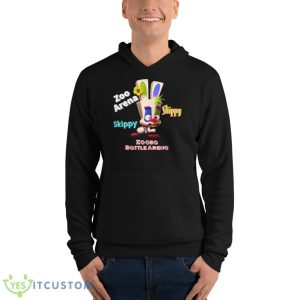 Battle Royale Zooba Skippy Game Shirt - Unisex Fleece Pullover Hoodie