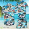 Beach Postal Worker Trucks Tropical Aloha Button Down Shirts Product Photo 1