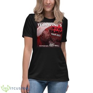 Beat You Up Tech N9ne Shirt 11 Beat You Up Tech N9ne Shirt - Women's Relaxed Short Sleeve Jersey Tee