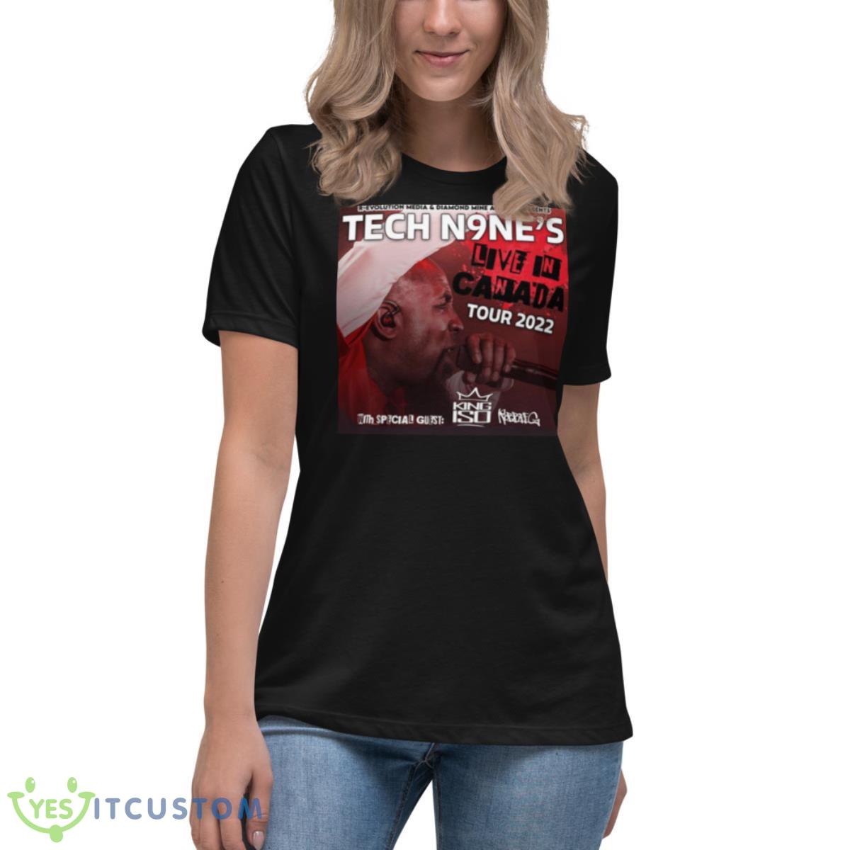 Beat You Up Tech N9ne Shirt 6 Beat You Up Tech N9ne Shirt - Women's Relaxed Short Sleeve Jersey Tee