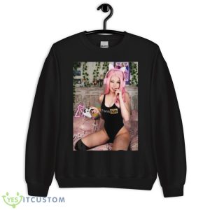 Belle Delphine Pornhub Shirt - Unisex Crewneck Sweatshirt