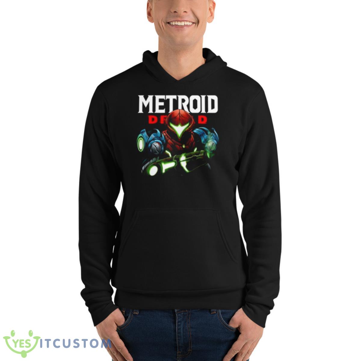 Bertahta Tulung Super Metroid Shirt 4 Bertahta Tulung Super Metroid Shirt - Unisex Fleece Pullover Hoodie