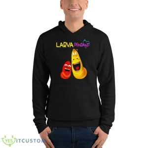 Bestfriend Forever Larva PendanShirt - Unisex Fleece Pullover Hoodie