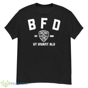 Bfd Buffalo Fire Dept Ut Vivant Alii Est 1880 Shirt - G500 Men’s Classic T-Shirt