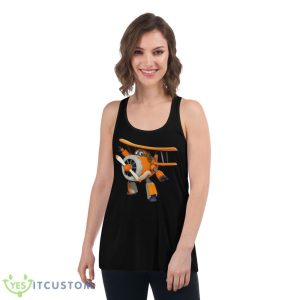 Big Fan Super Wings AlberShirt - Women's Flowy Racerback Tank