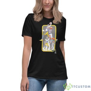Big Play Diontae Johnson Shirt - Women's Relaxed Short Sleeve Jersey Tee