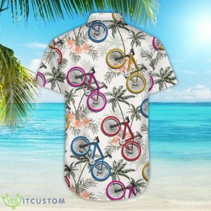 Bike Colorful Bike Cycling With Palm Tree Hawaii Shirt Gifts For Bicycle Lovers Product Photo 5