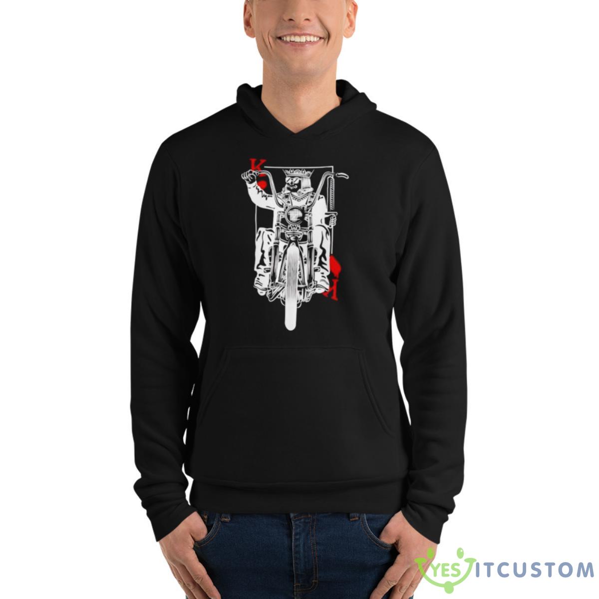 Biker King Softstyle Shirt 4 Biker King Softstyle Shirt - Unisex Fleece Pullover Hoodie