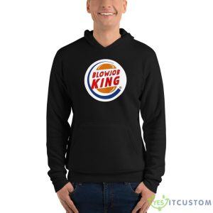 Blowjob King Shirt - Unisex Fleece Pullover Hoodie