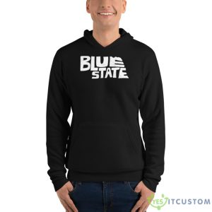 Blue State Shirt - Unisex Fleece Pullover Hoodie