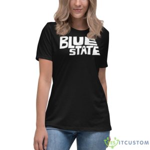 Blue State Shirt - Women's Relaxed Short Sleeve Jersey Tee