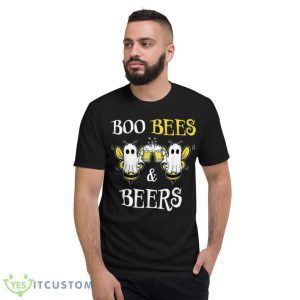 Boo Bees Beers Couples Halloween Custum T-Shirt Product Photo 2