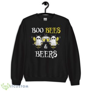 Boo Bees Beers Couples Halloween Custum T-Shirt Product Photo 3